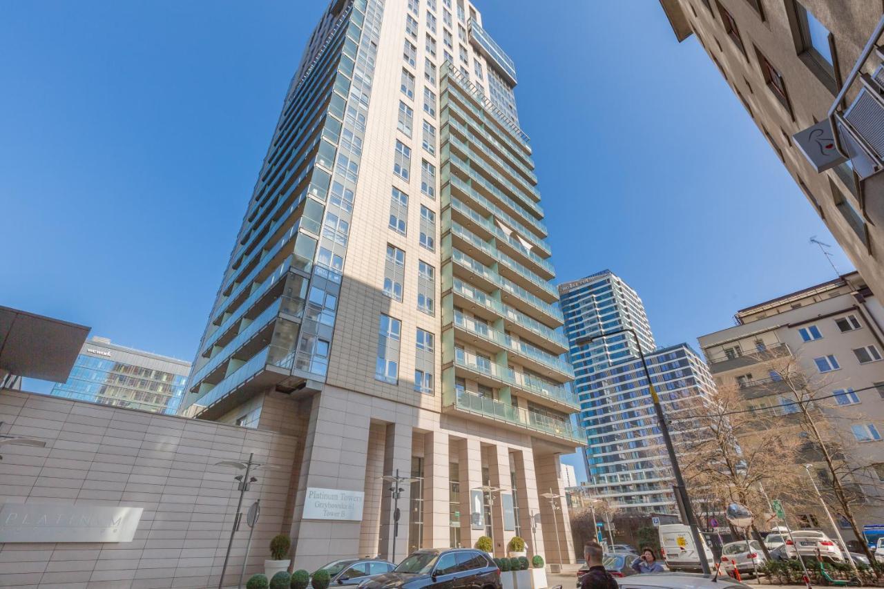 Platinum Towers Apartment With Parking By Renters Prestige Warschau Exterior foto