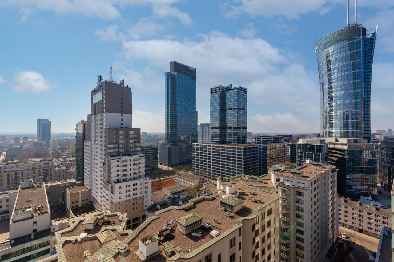 Platinum Towers Apartment With Parking By Renters Prestige Warschau Exterior foto