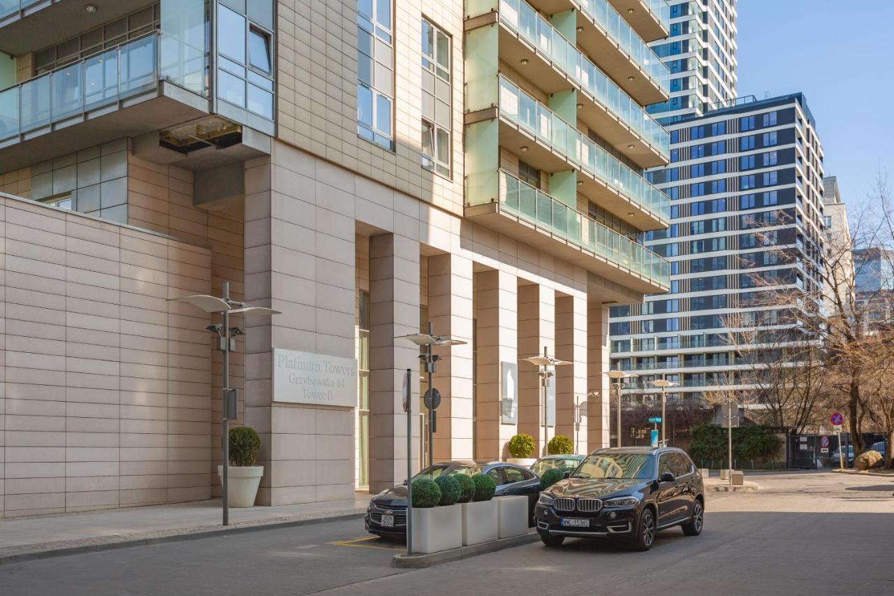 Platinum Towers Apartment With Parking By Renters Prestige Warschau Exterior foto